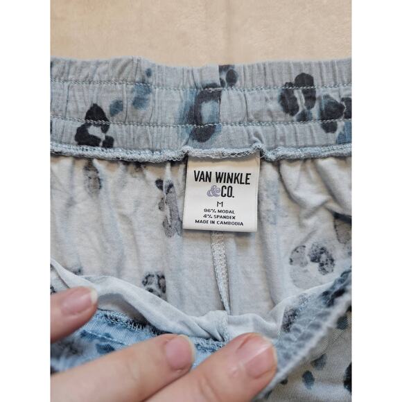 Van Winkle & Co Women's Cropped Pull On Modal Sleep PJ Pants Size Medium - Picture 4 of 6